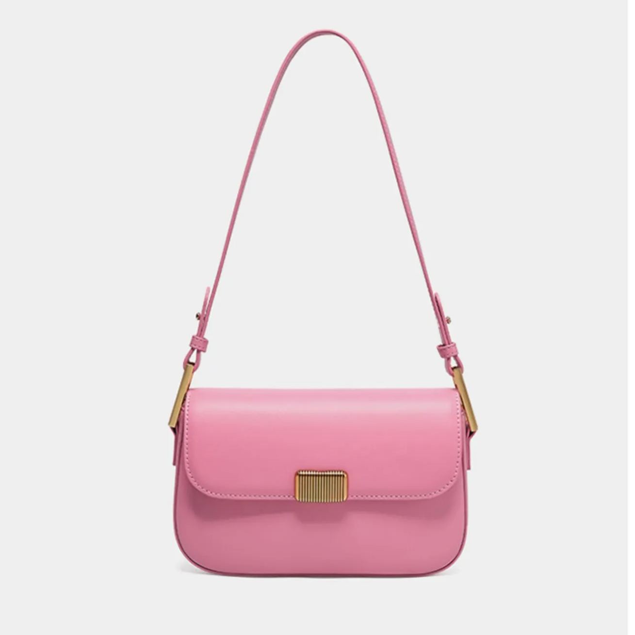 Small square bag texture all go with armpit bag