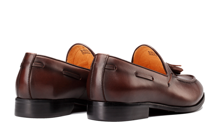 Tassel loafers men's British trend suede men's shoes