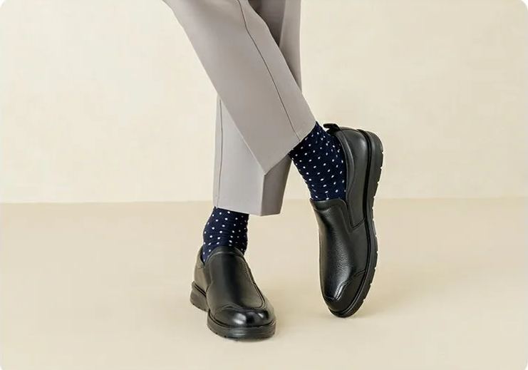 Leather Business Casual shoes Breathable comfortable work leather shoes