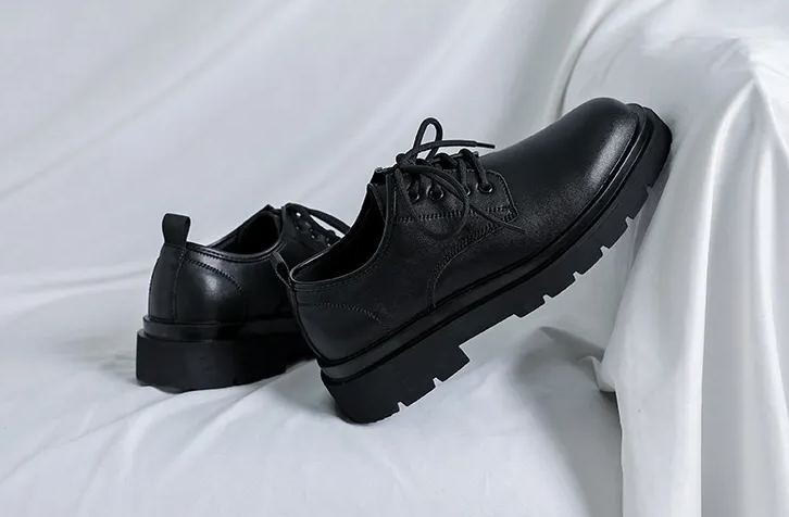 Business casual English low top Doc Martens