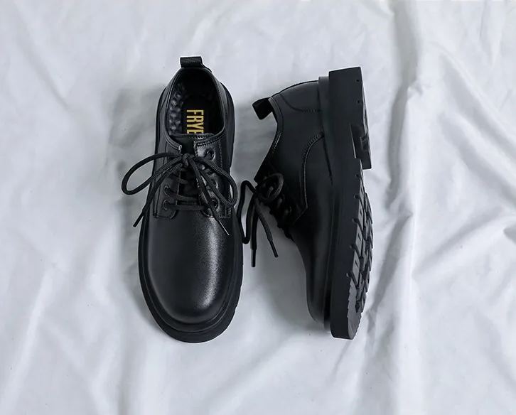 Business casual English low top Doc Martens