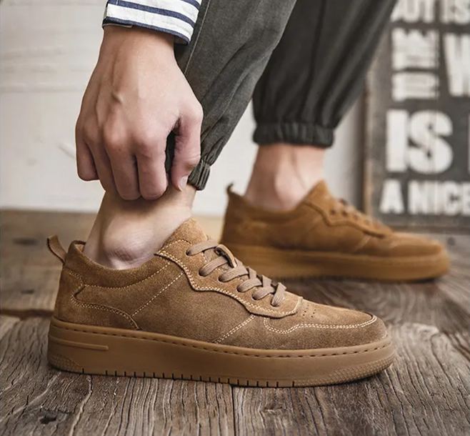 Men's casual retro cargo board shoes