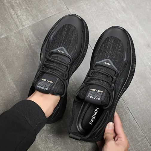 Summer breathable casual shoes inside heightening