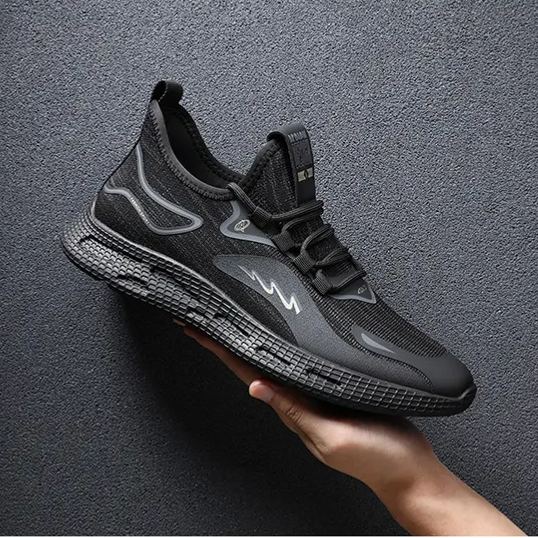 Summer breathable casual shoes inside heightening
