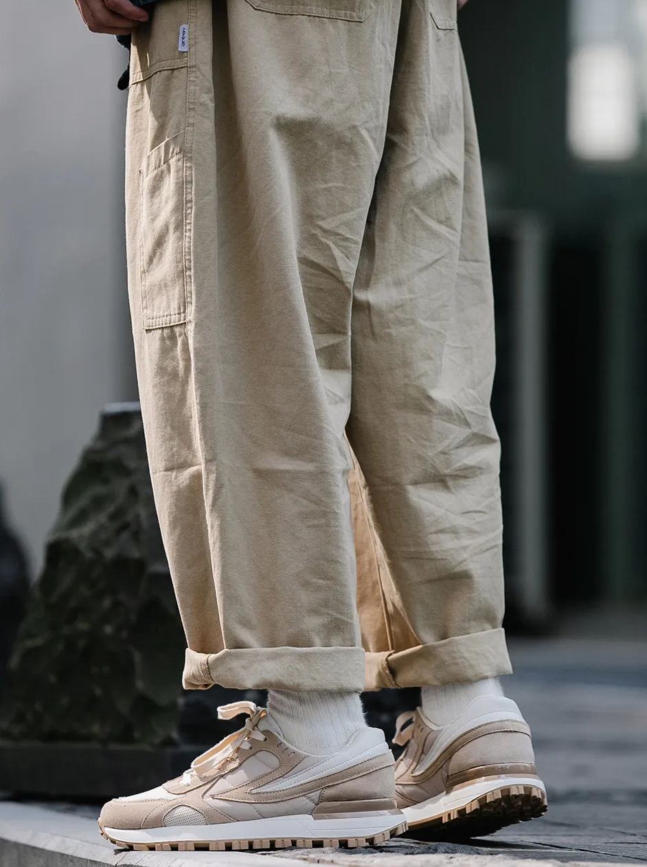 Thick soled men's shoes tide mesh sneakers