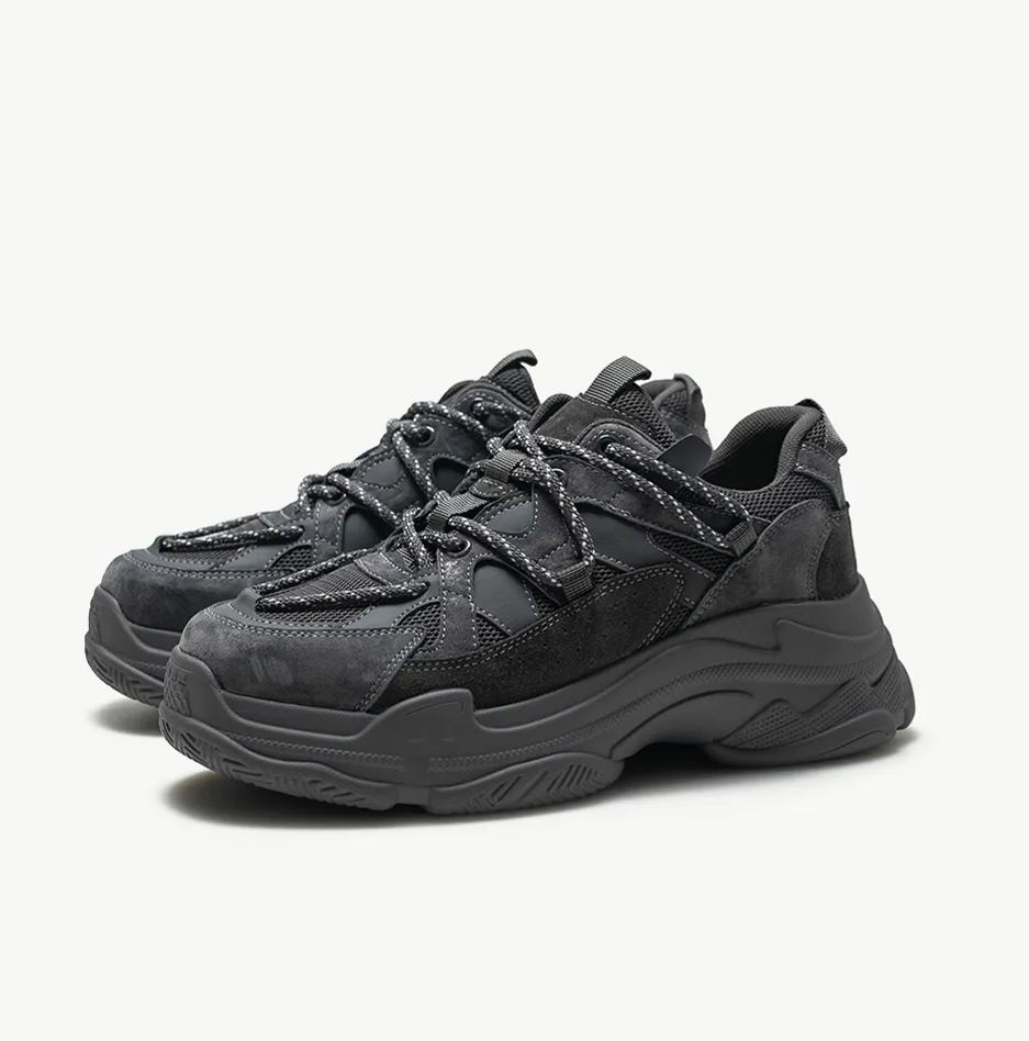 New mesh low top retro athleisure shoes
