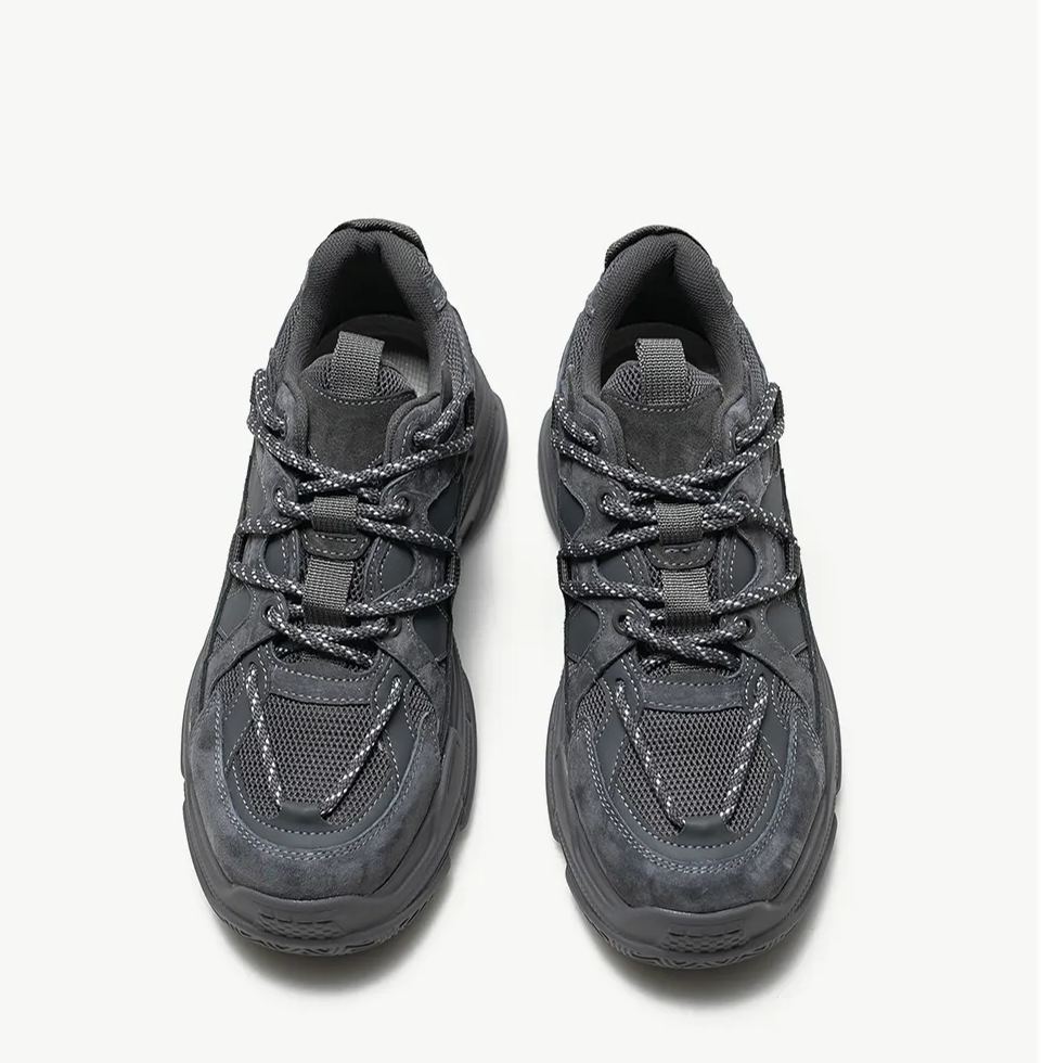 New mesh low top retro athleisure shoes