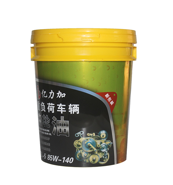 18 Liter Plastic Oil Bucket (In-Mold Labeling)