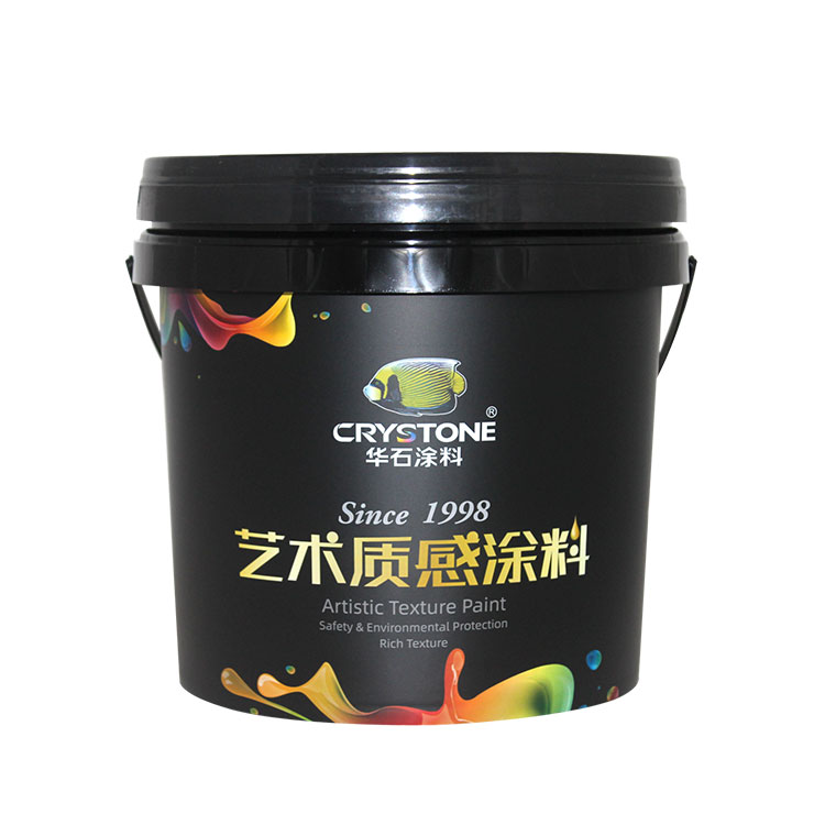 5 Liter Plastic Paint Bucket（In-Mold Labeling）
