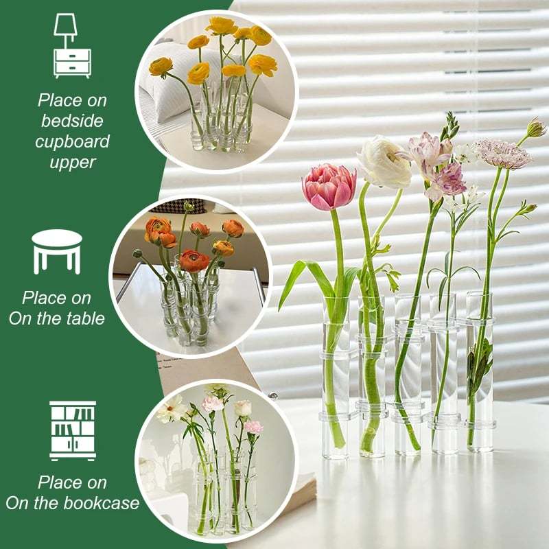 Hinged Flower Vase - Buy 2 Free Shipping