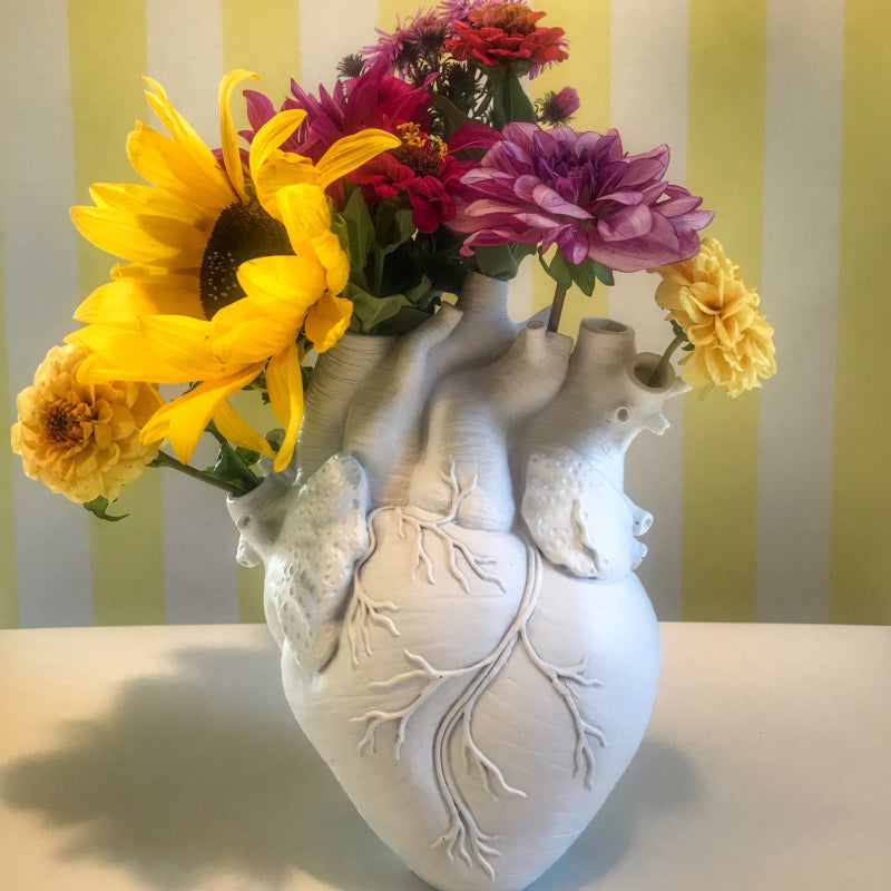 Anatomical Heart Vase