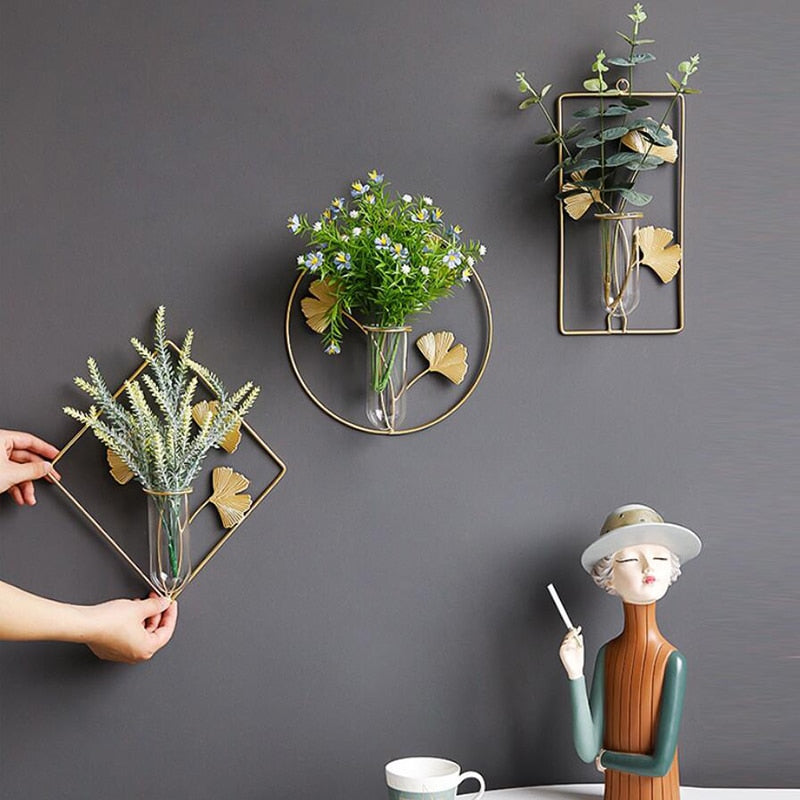 Wall Mounted Hydroponic Plant Vase