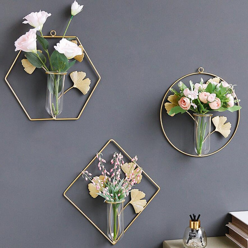 Wall Mounted Hydroponic Plant Vase