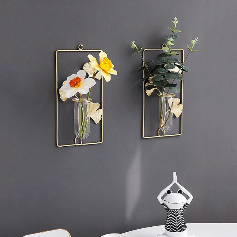 Wall Mounted Hydroponic Plant Vase