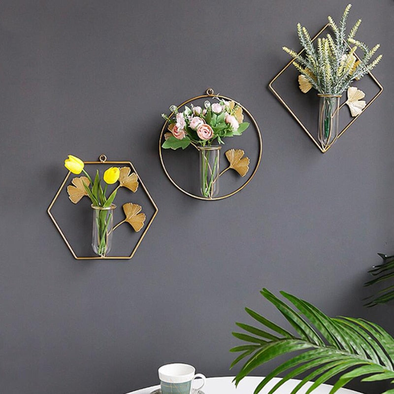 Wall Mounted Hydroponic Plant Vase