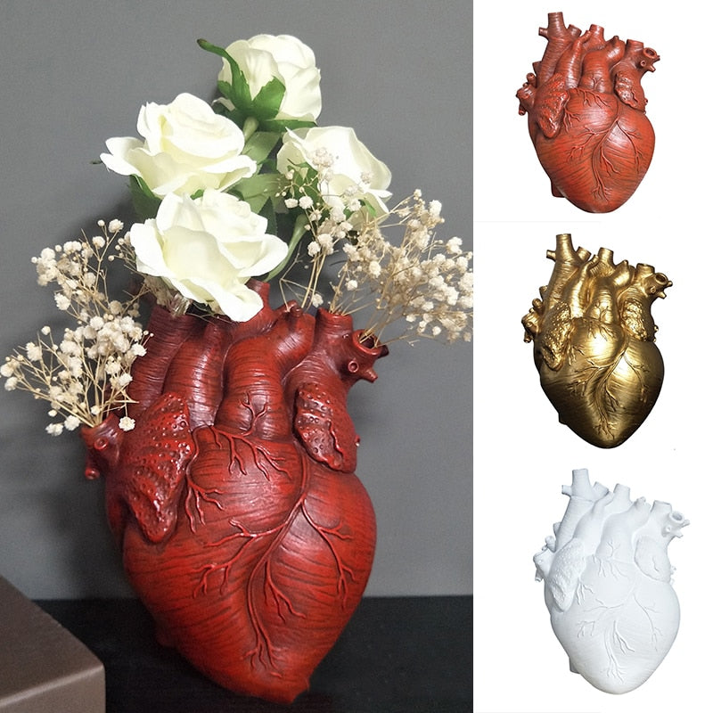 Anatomical Heart Vase