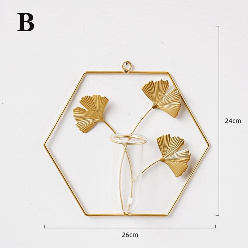 Wall Mounted Hydroponic Plant Vase