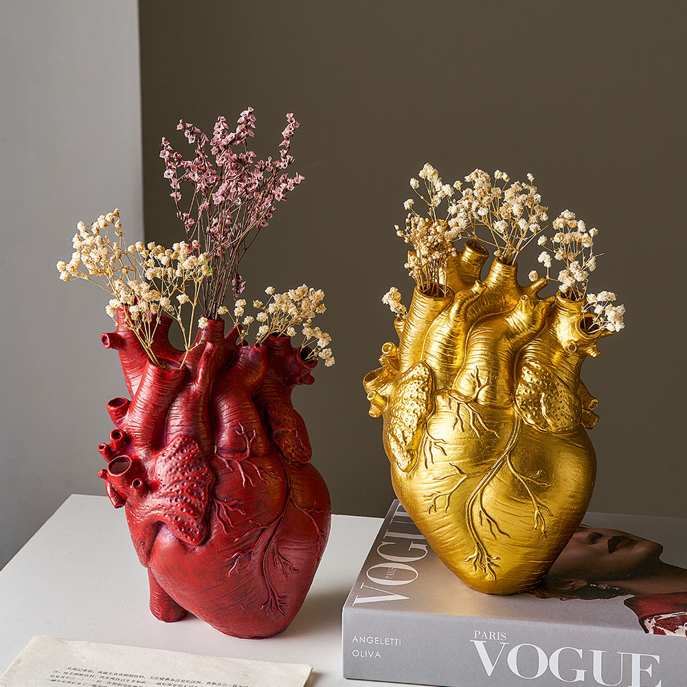 Anatomical Heart Vase