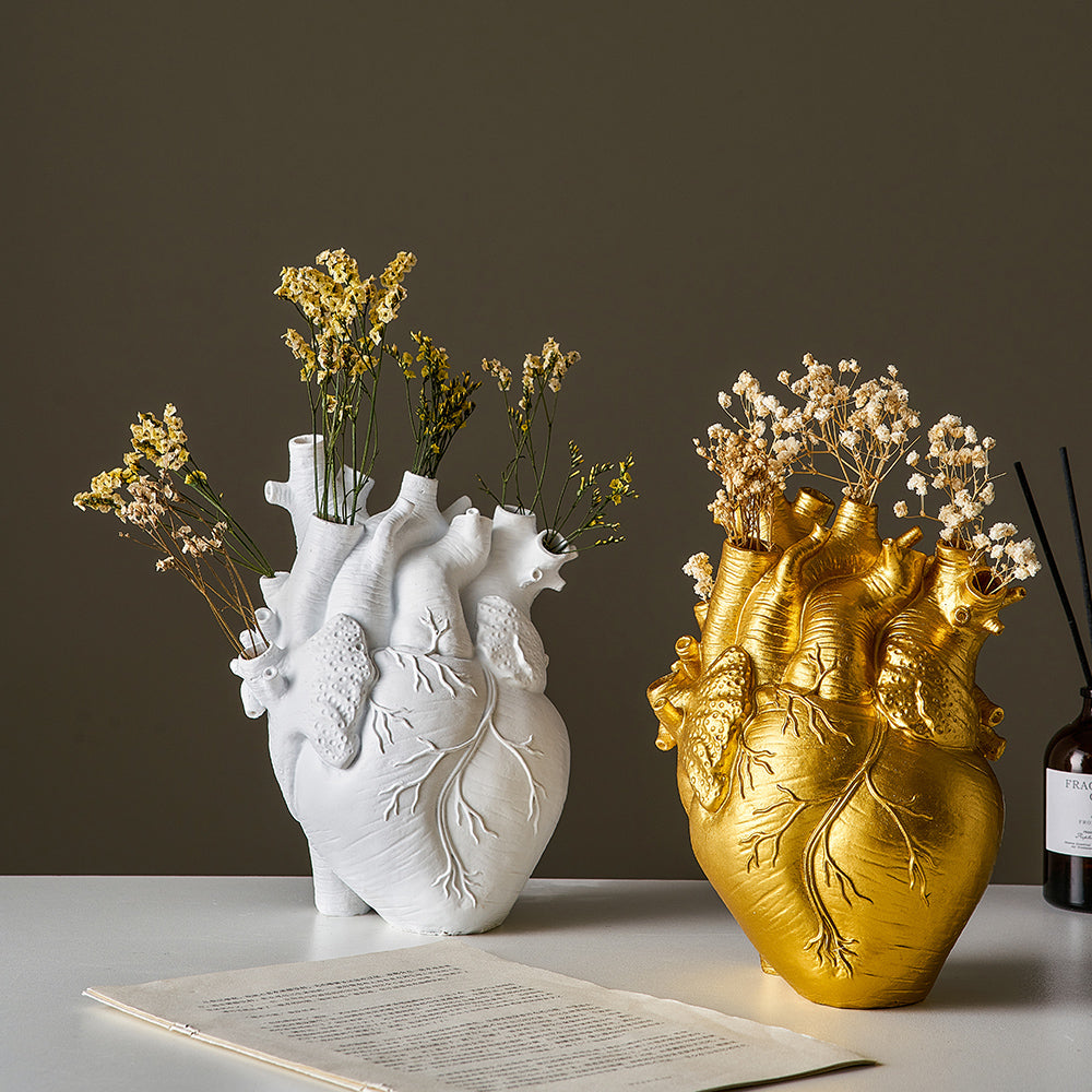 Anatomical Heart Vase