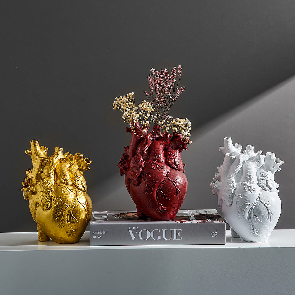 Anatomical Heart Vase
