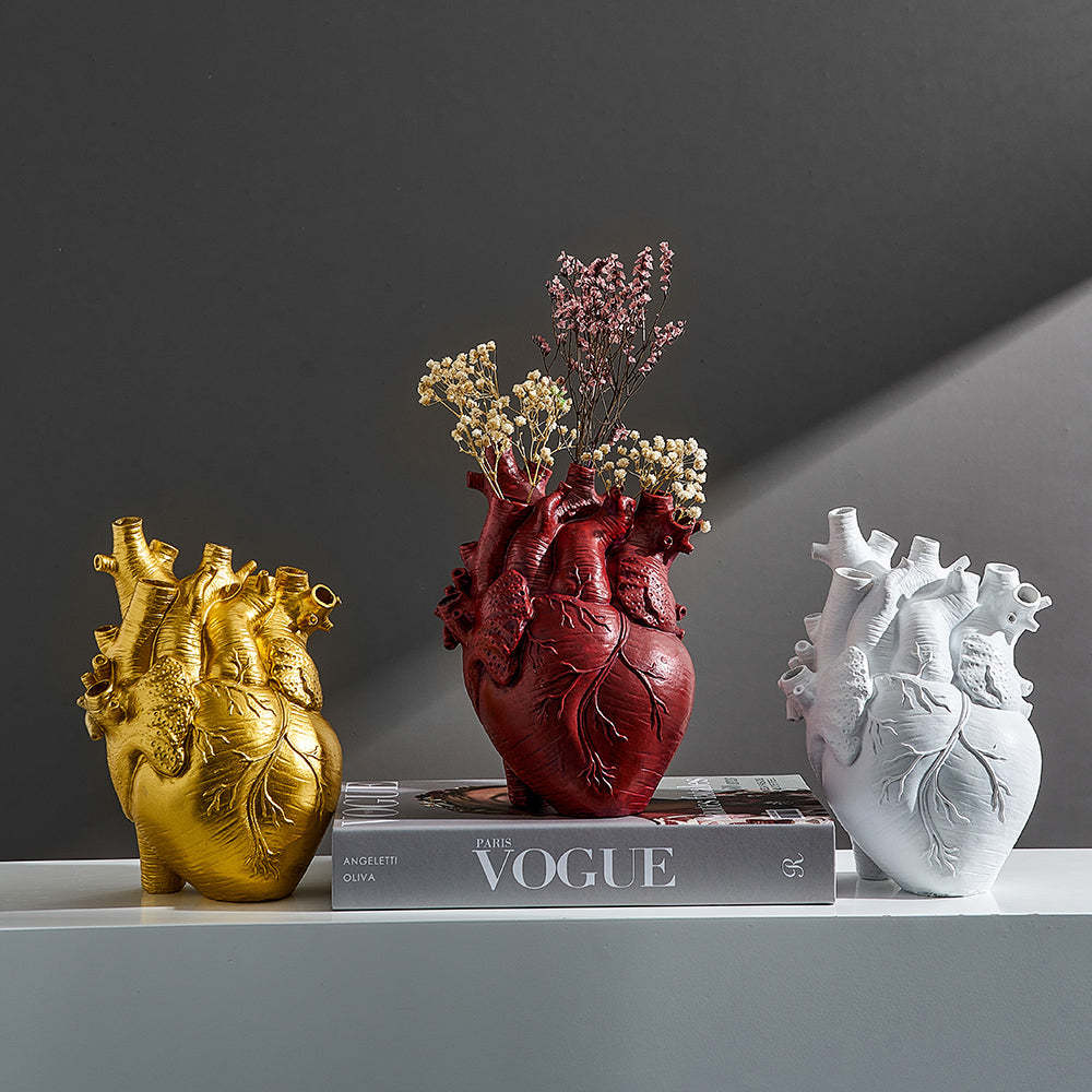 Anatomical Heart Vase