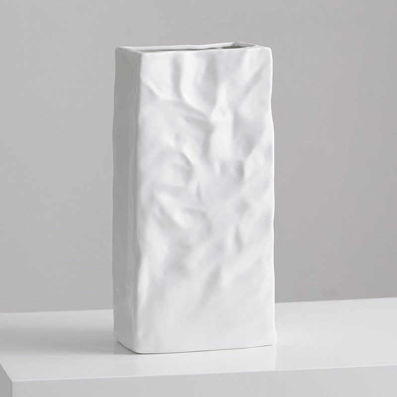 Paper Bag Ceramic Vase (Buy 2 Free Shipping)