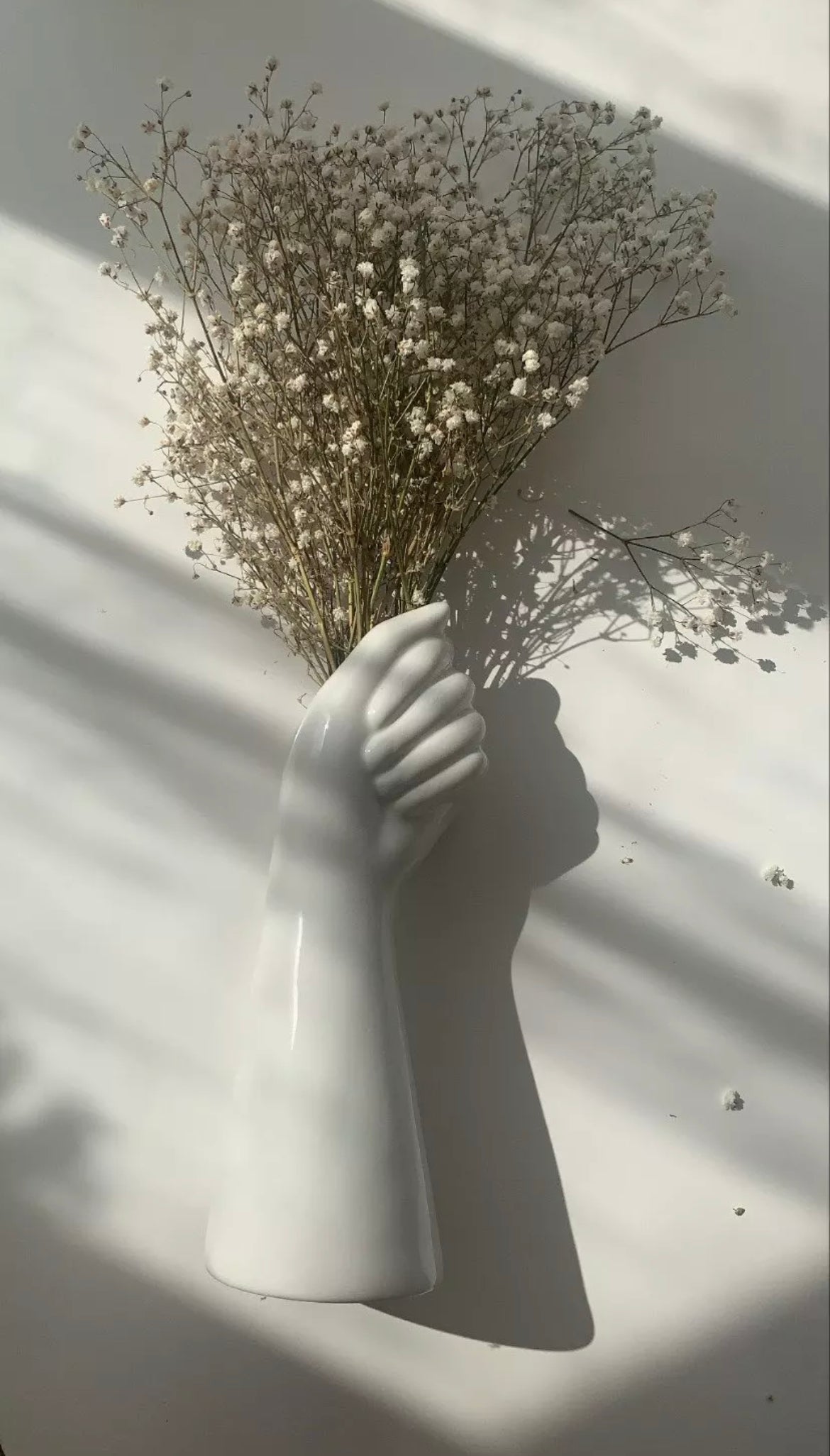 Ceramic Hand Statement Vase