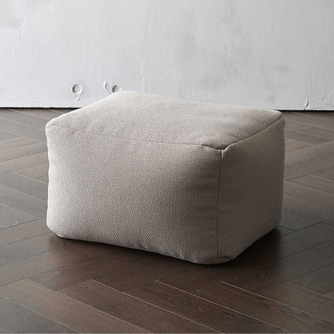 Margot Ottoman Cream White-FEELAROOM