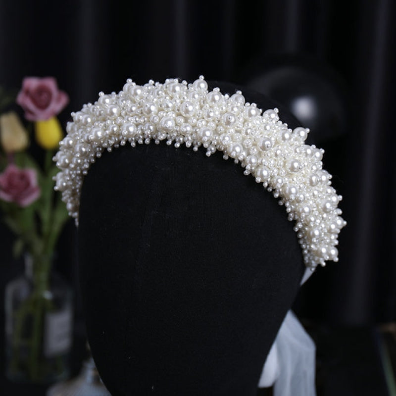 Wholesale Handmade Simulated Pearl Wedding Hair Accessories-eebuy