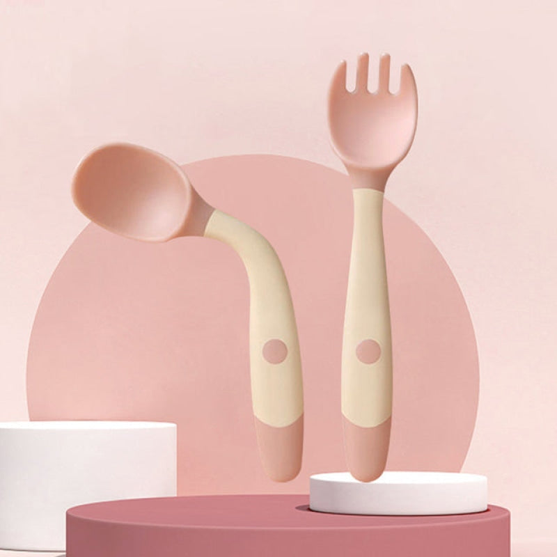 Wholesale Bendable Baby Spoon Fork Set-eebuy