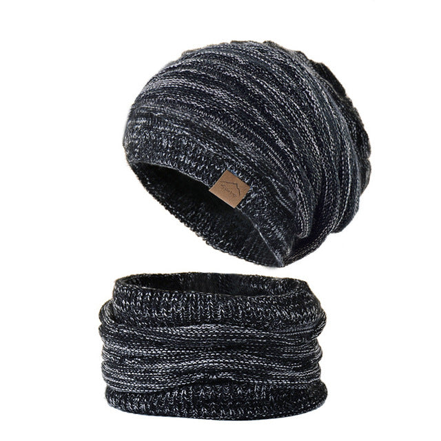 Wholesale winter beanie scarf warm knitted hat-eebuy