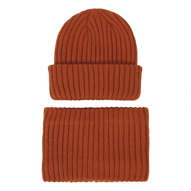 Wholesale 2 Piece Kids Winter Hat Scarf Stripe Set-eebuy