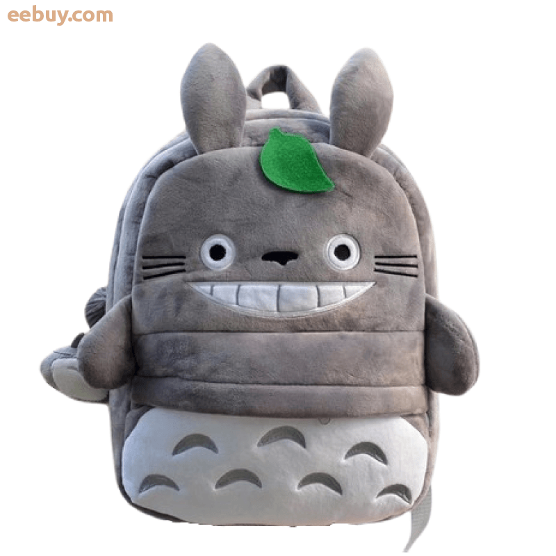 Wholesale Funny Cute Totoro Plush Backpack-eebuy