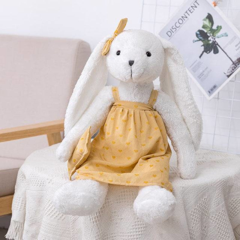 Wholesale Plush Pajama Party Rabbit Plush Soothe Toy-eebuy