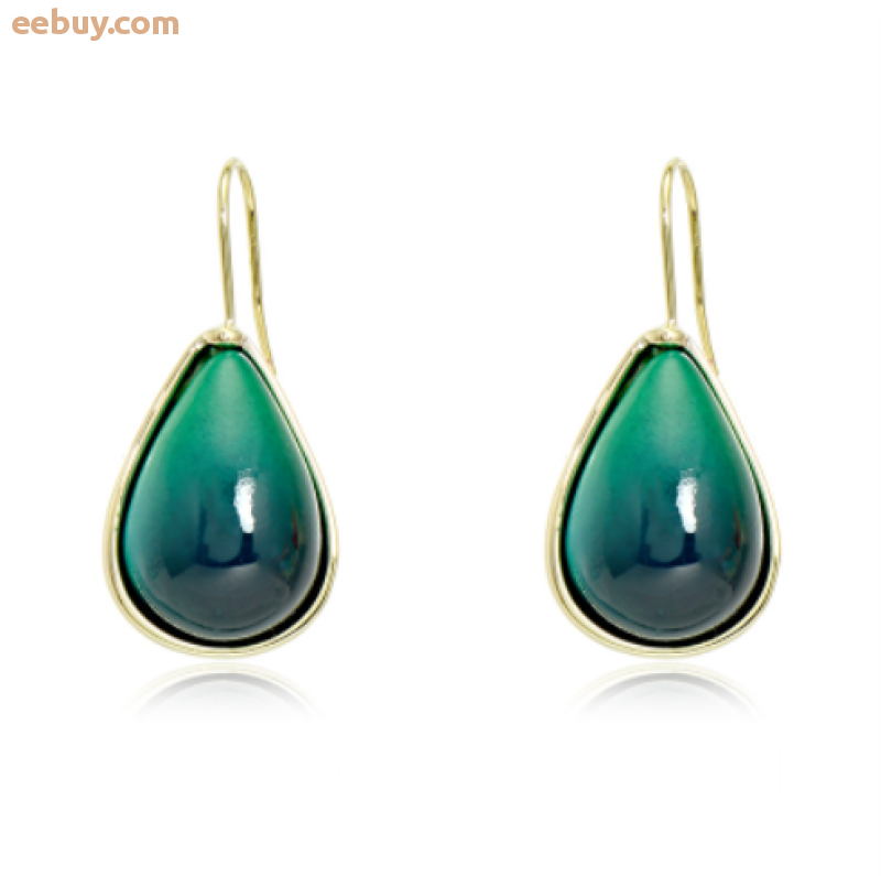 Wholesale Three-dimensional drop-shaped simple earrings-eebuy