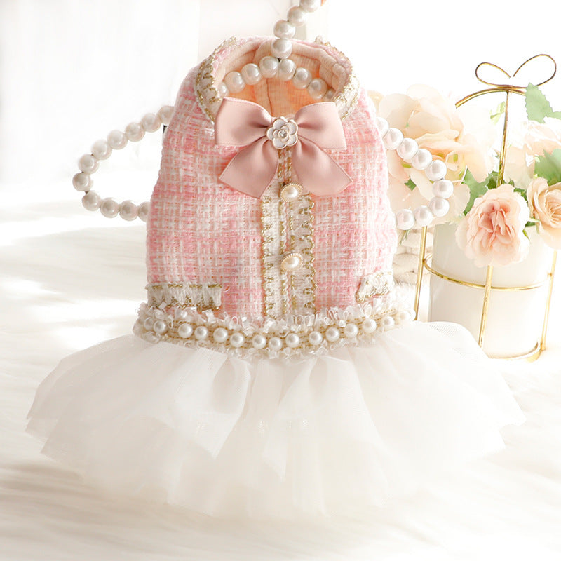 Wholesale Pearl cute princess dress dog dress-eebuy
