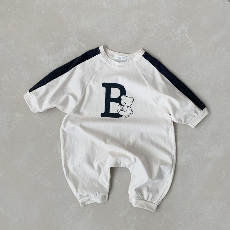 Wholesale ins autumn style baby boy baby alphabet romper-eebuy