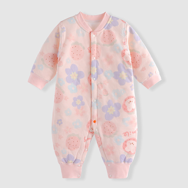 wholesale baby thickening jumpsuit autumn and winter-eebuy