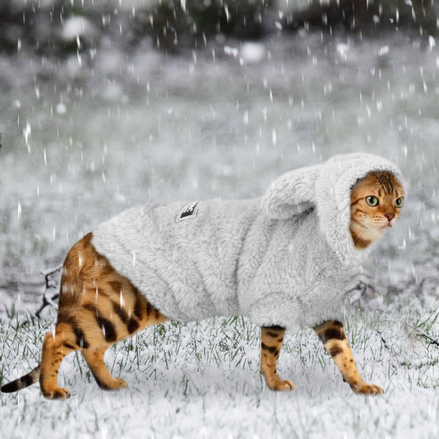 Wholesale warm cat clothes winter pet S-2XL-eebuy