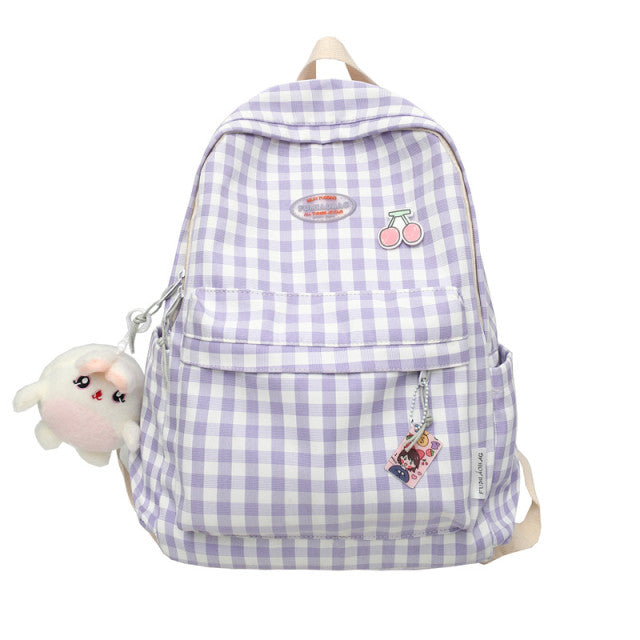 Wholesale Cute Lattice Backpack-eebuy