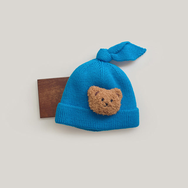 Wholesale winter baby hat cartoon bear toddler beanie hat-eebuy