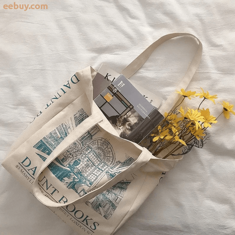 Wholesale Eco Bag Women's Tote Bag Canvas Shoulder Bags-eebuy