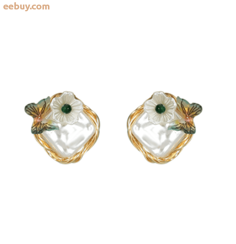 Wholesale Imitation Pearl Stud Earrings-eebuy