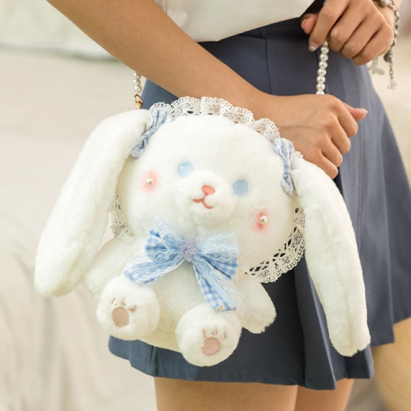 Wholesale Kawaii Plush Shoulder Bag Rabbit Bear Bag-eebuy