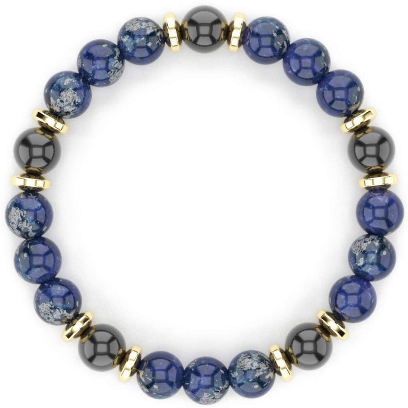 Wholesale Lapis Lazuli Beads Yoga Bracelet-eebuy