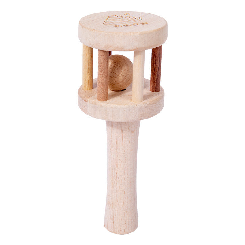 Wholesale Baby Puzzle Montessori Wooden Rattle Set-eebuy