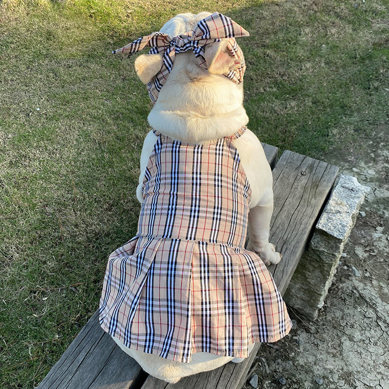Wholesale Trendy Plaid Dog Dress-eebuy