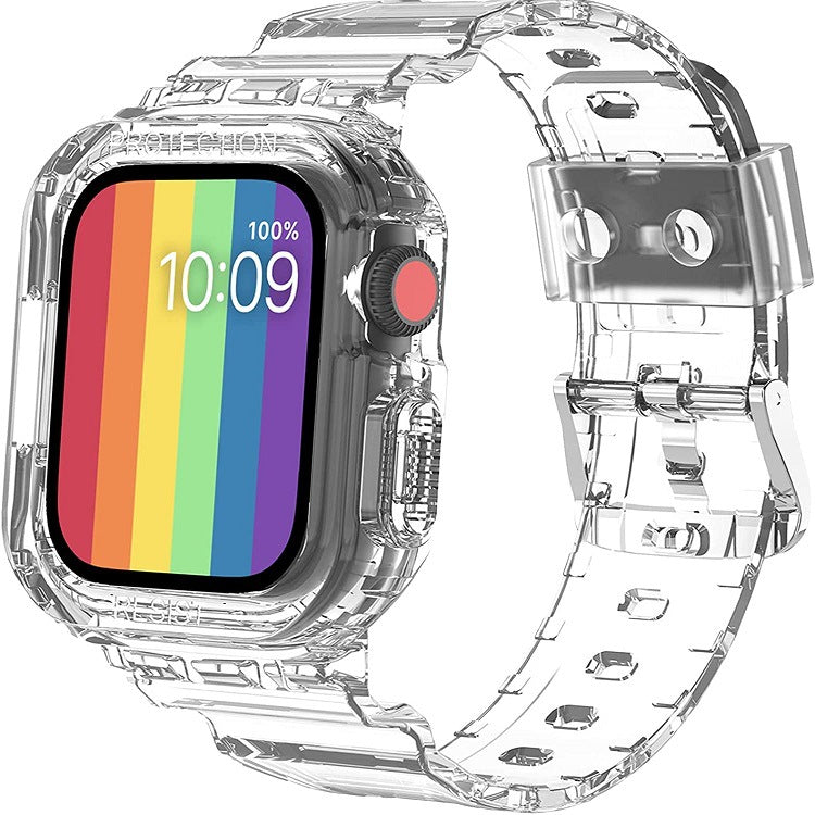 Wholesale applicable iwatch7 representative with TPU integrated glacier strap-eebuy