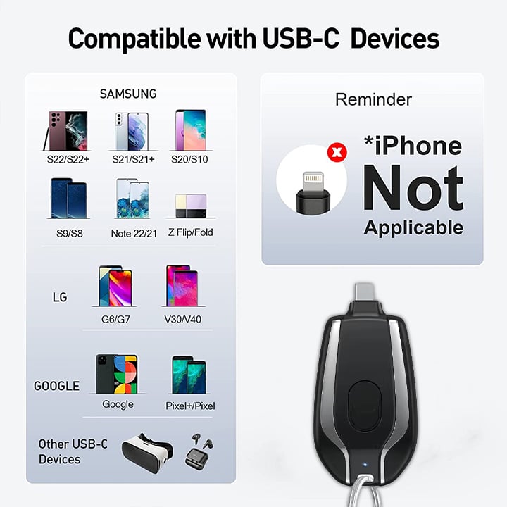 🎄1500mAh Mini Power Emergency Pod