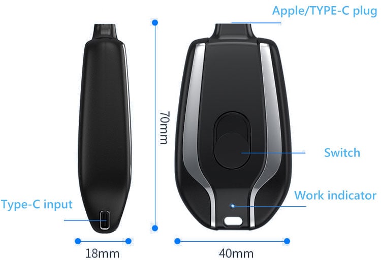 🎄1500mAh Mini Power Emergency Pod